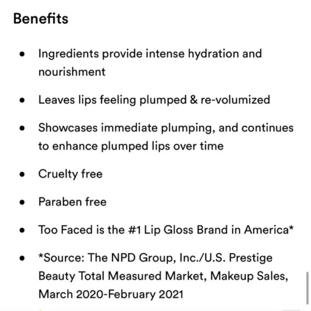 $15 🌙 Too Faced Lip Injection‎ Maximum Plump Lip 👄 Plumper NEW FULL SZ